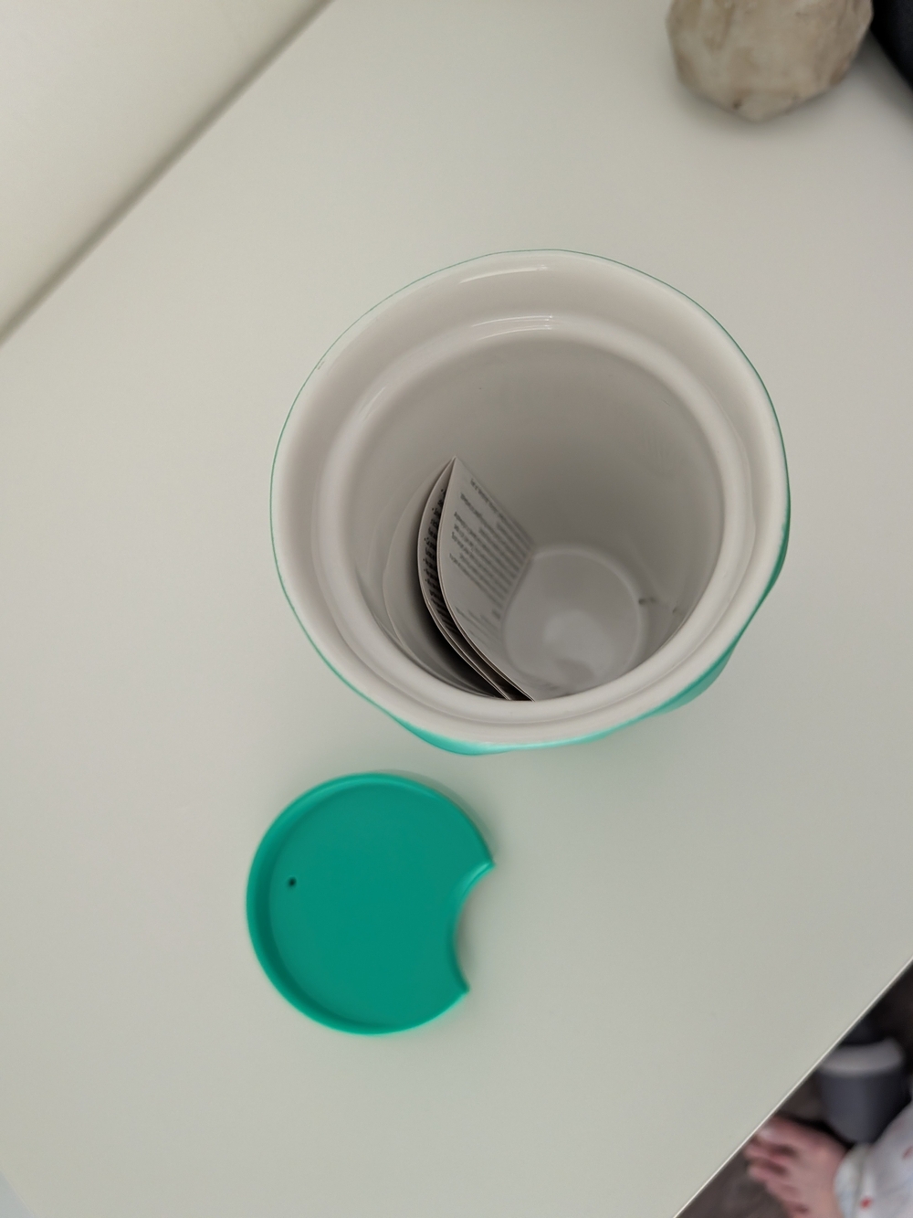 Starbucks Green Textured Travel Tumbler - Picture 3 of 5